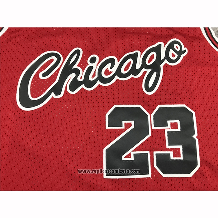 Camiseta Chicago Bulls Michael Jordan #23 Mitchell & Ness 1984-1985 Rojo